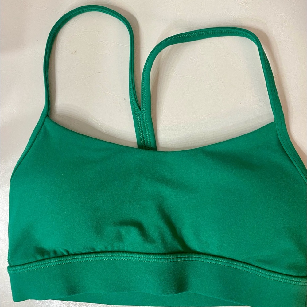 lululemon athletica Vibrant Green Sports Bra